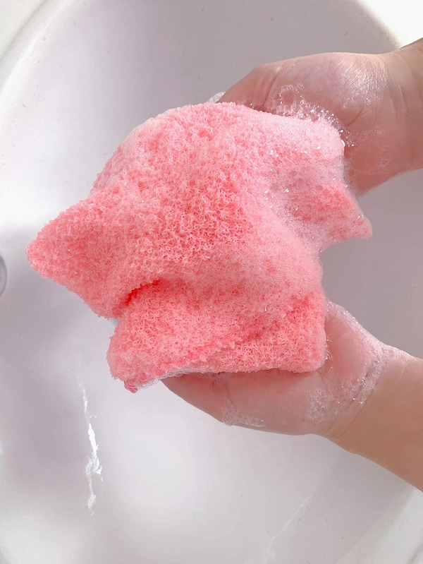 1pc Plain Exfoliating Bath Towel SHEIN USA