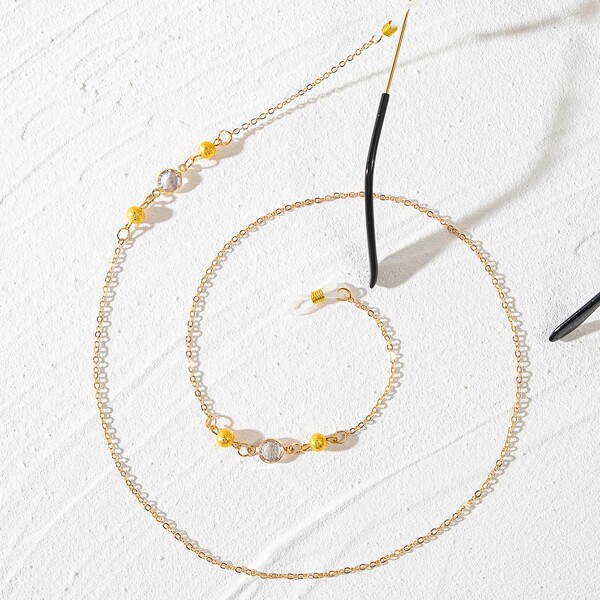 

Metal Glasses Chain, Gold