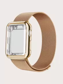 金屬錶帶和保護殼適用於Apple Watch