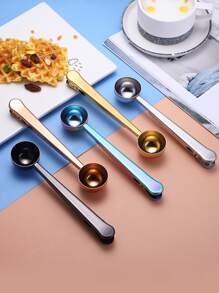 1入組隨機色咖啡勺 - 彩色 - 查看 6