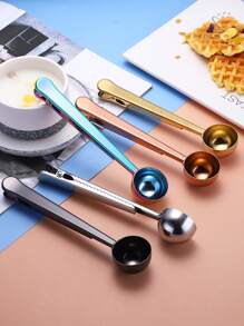 1入組隨機色咖啡勺 - 彩色 - 查看 2