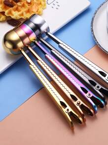 1入組隨機色咖啡勺 - 彩色 - 查看 7