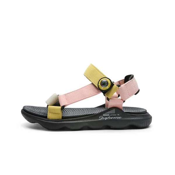 

Girls Colorblock Nylon Sport Sandals, Multicolor