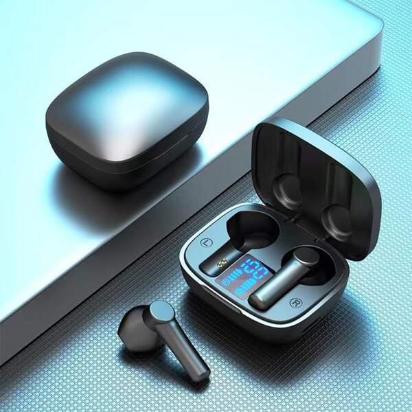 

Настоящая беспроводная стереогарнитура Bluetooth, Чёрный