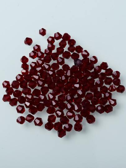 Accessorio per gioielli DIY con perline di cristallo di vetro da 120 pezzi