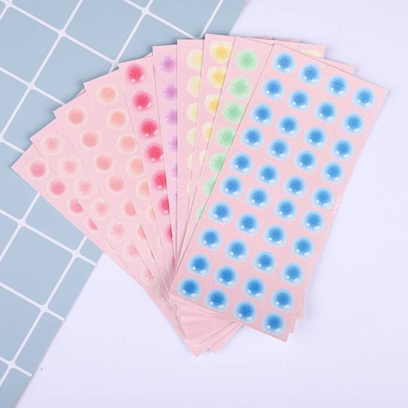 

1pc Dot Pattern Random Sticker, Multicolor