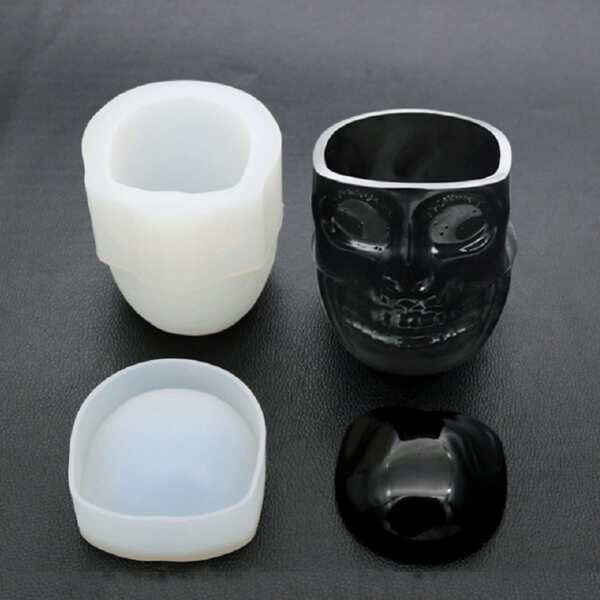 

1set Skull Shaped DIY Mold, White