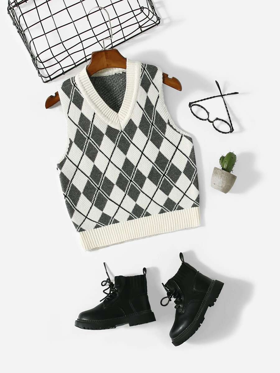 Áo len cho bé trai tập đi Giải trí - Nhiều màu - Xem 1