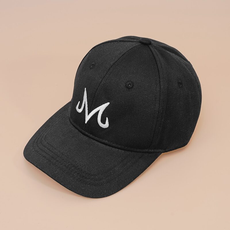 

Guys Letter Graphic Baseball Cap, Black