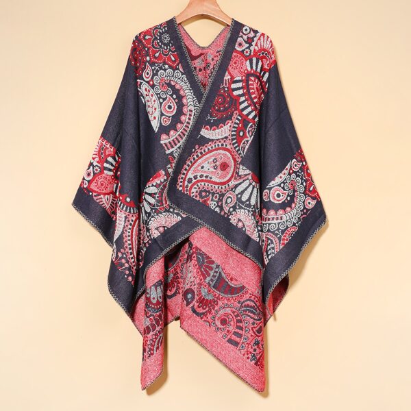 

Paisley Print Shawl Scarf, Multicolor