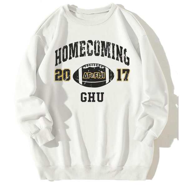 

Plus Letter Graphic Thermal Lined Sweatshirt, White