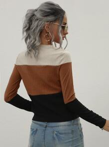 Áo len nữ Khối Màu Giải trí - Nhiều màu - Xem 2