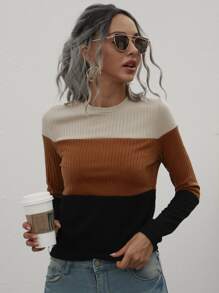 Áo len nữ Khối Màu Giải trí - Nhiều màu - Xem 3