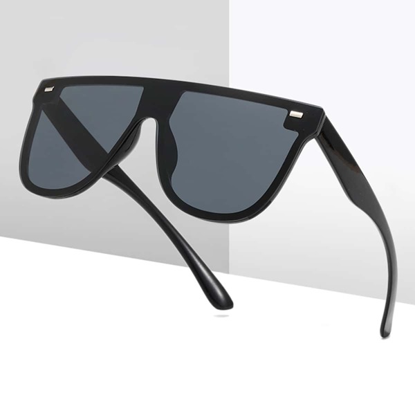 

Men Flat Top Sunglasses, Black
