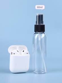 Botella de spray de 60 ml, elementos esenciales de viaje - Negro - Ver 3