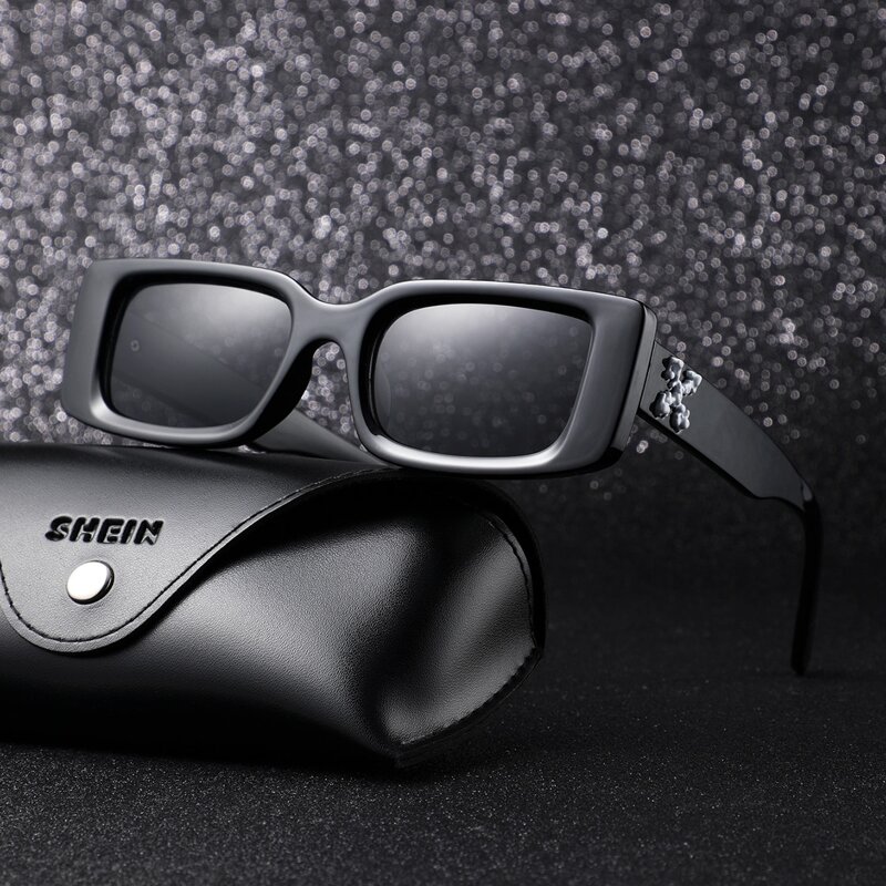 

Guys Square Frame Sunglasses, Grey