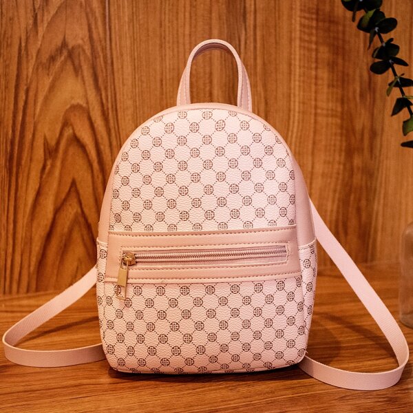 

All Over Print Classic Backpack, Pink