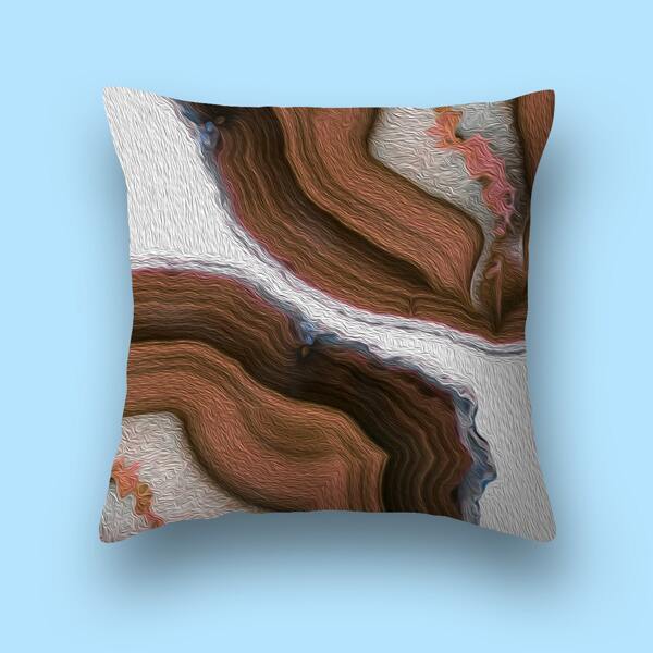

Graphic Print Cushion Cover Without Filler, Multicolor