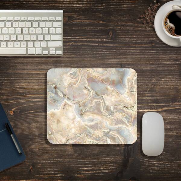 

Marble Pattern Mouse Pad, Multicolor