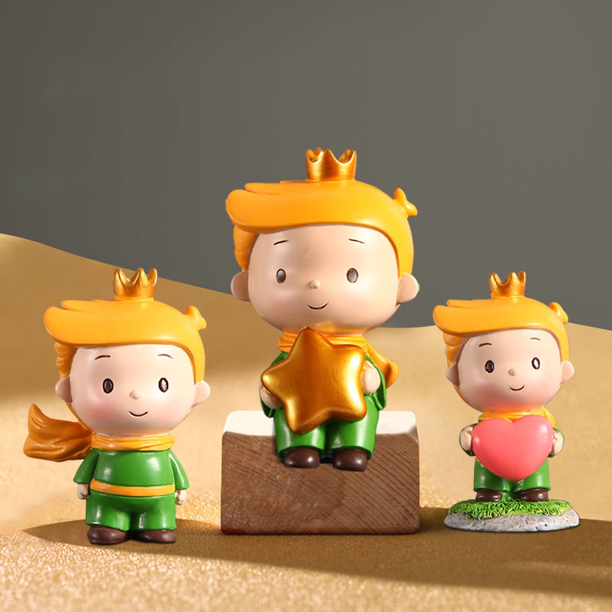 

1pc Random Cartoon Art Decoration, Green