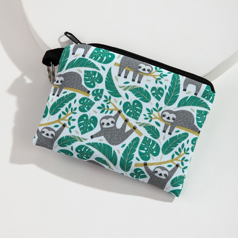 

Animal Graphic Coin Purse, Multicolor
