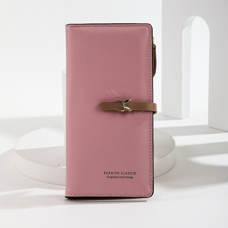 

Zip Long Purse, Pink