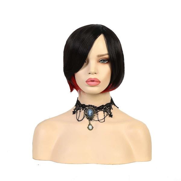 

Natural Short Wig, Multicolor