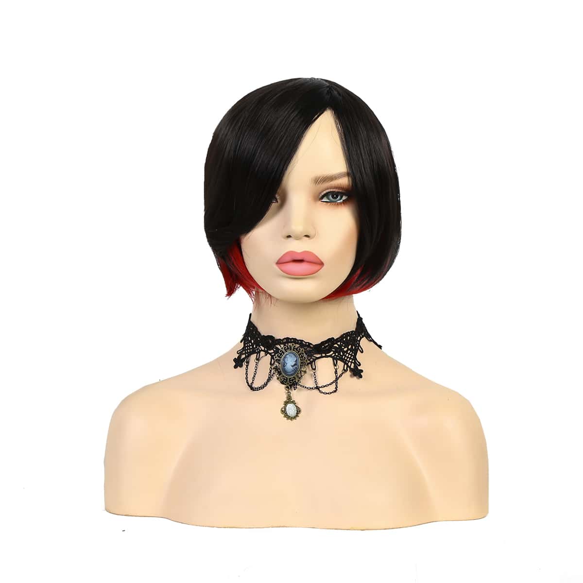 

Natural Short Wig, Multicolor