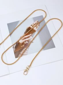 極簡包鏈，耐用的包帶，包飾、替換用品，新手和白領工作者的時尚耐用袋子禮物 - 金色 - 查看 5