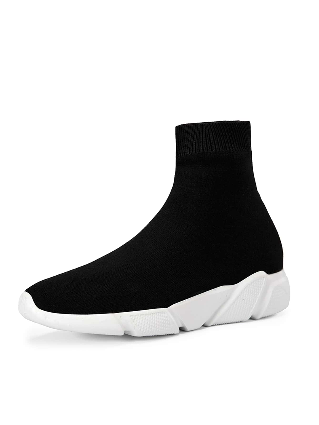 Men's Running Shoes For Road - Black - View 1