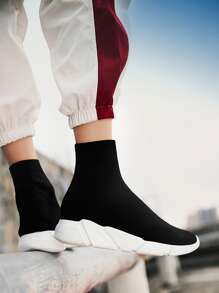 Men's Running Shoes For Road - Black - View 3