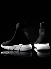 Men's Running Shoes For Road - Black - View 4