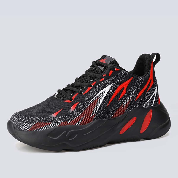 

Men Colorblock Lace-up Front Sneakers, Multicolor