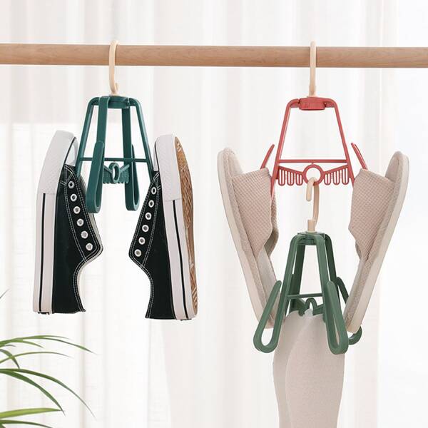 

1pc Random Color Shoes Drying Hanger, Multicolor