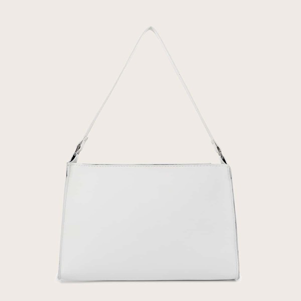 

Minimalist Baguette Bag, White