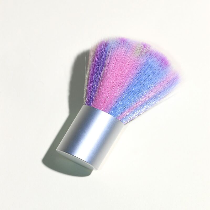 

1pc Nail Dust Cleaning Brush, Silver