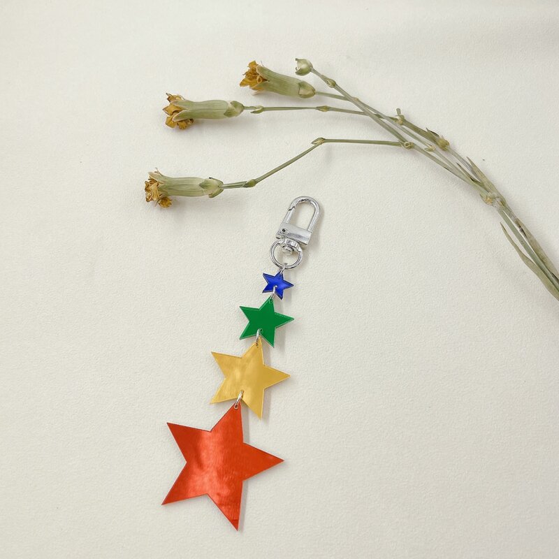 

Star Bag Charm, Multicolor