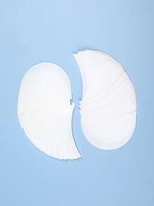 10 Protector de sombra de ojos multifuncional Parches de almohadilla de gel de sombra de ojos Plantillas de sombra de ojos para prevenir extensiones de pestañas, teñido y residuos de maquillaje de labios, adhesivo de barrera de extensiones de pestañas - Blanco - Ver 3