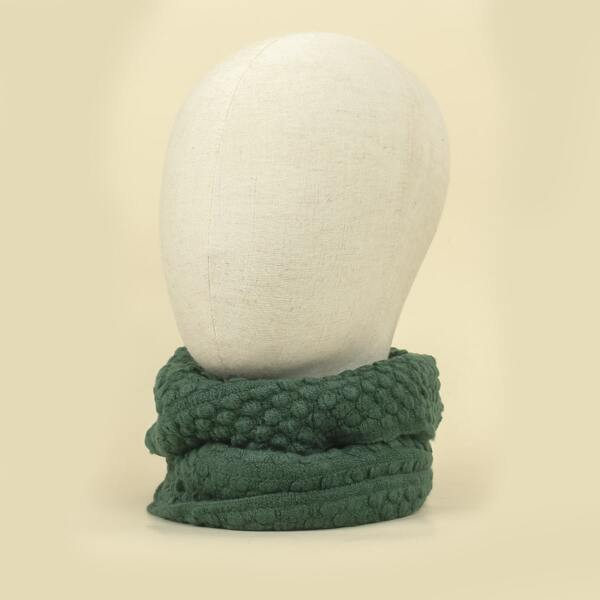 

Solid Infinity Scarf, Green