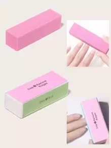 6pcs Nail File Set Nail Kits Manicure Tool Set Quickly Effortless Stainless Steel For Men & Women Nail Cleaner - Multicolor - View 3