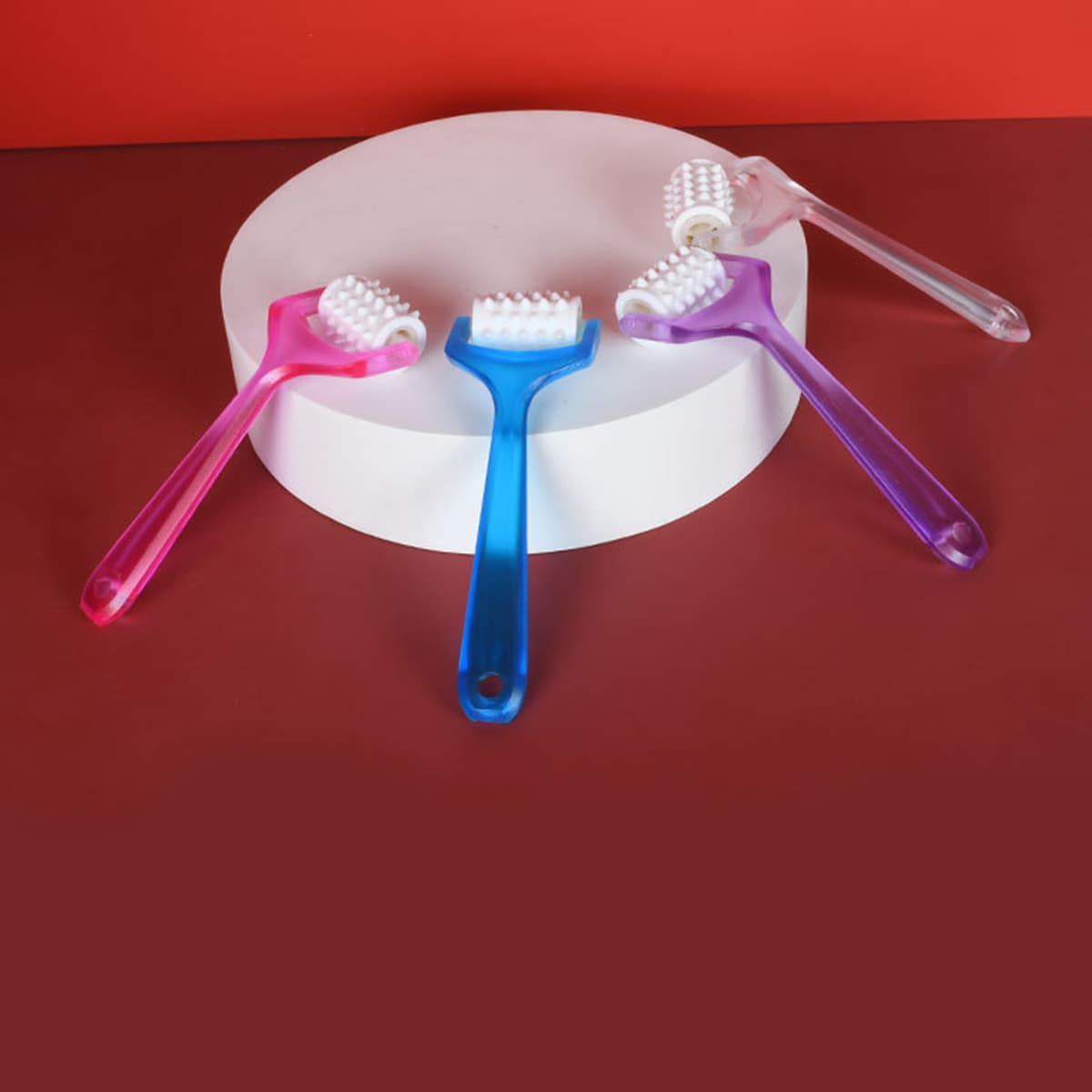

1pc Random Color Roller Massager, Multicolor