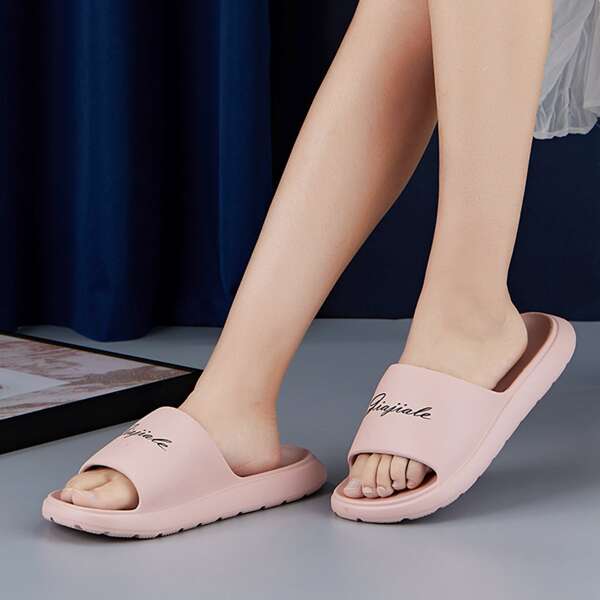 

Letter Graphic Slides, Baby pink