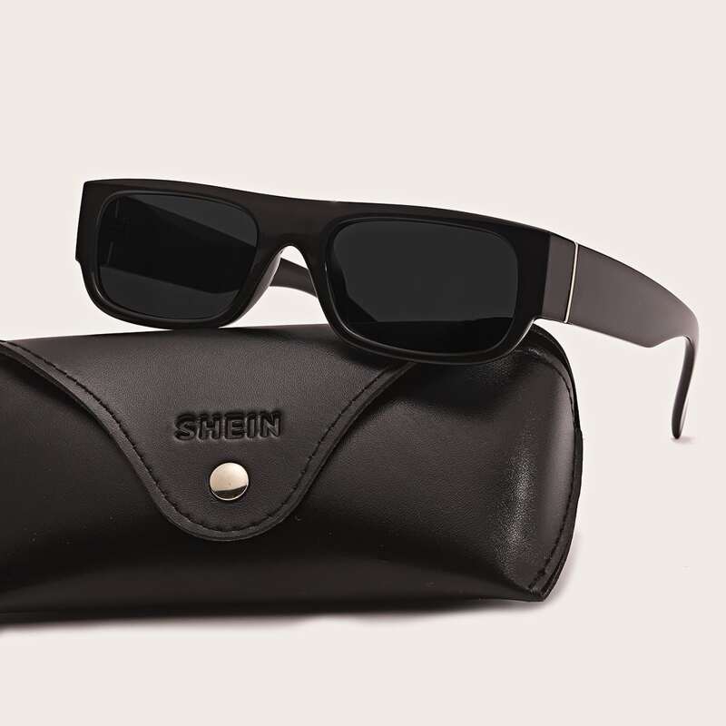 

Guys Flat Top Sunglasses, Black