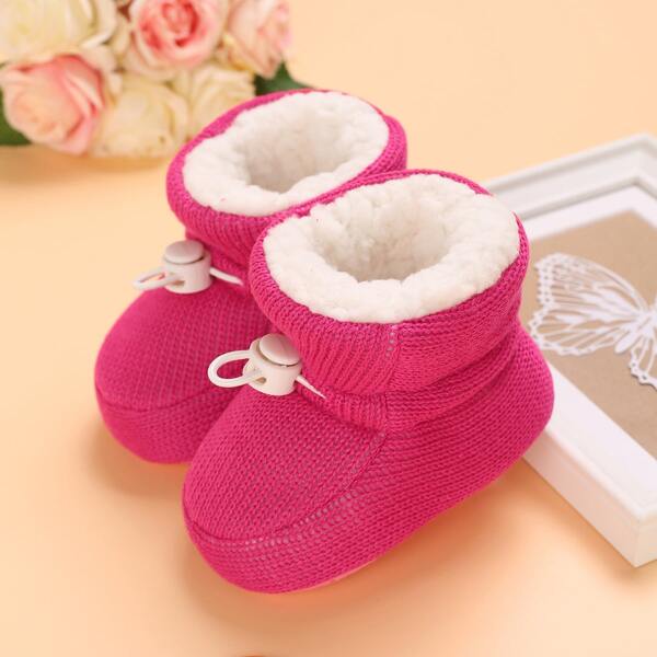 

Boys Flat Boots, Hot pink