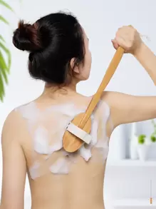 1入組長手柄洗澡刷 - 彩色 - 查看 1