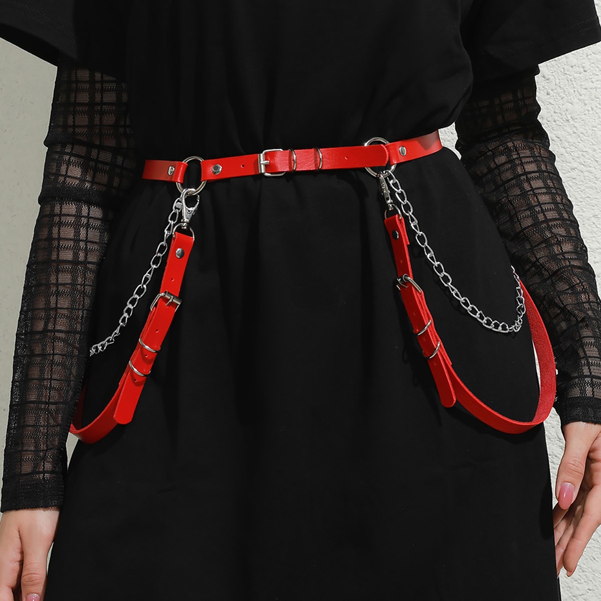 Портупея с цепочкой