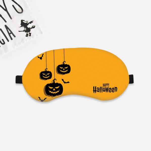

Halloween Pumpkin Eye Cover, Yellow