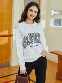 Áo len nữ - trắng - Xem 5