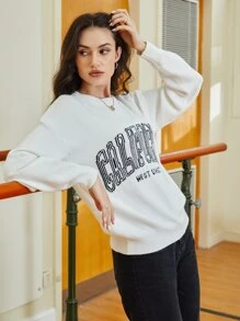 Áo len nữ - trắng - Xem 6