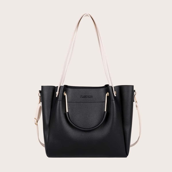 

Minimalist Tote Bag, Black